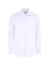 Tombolini Pattern Button Shirt In White