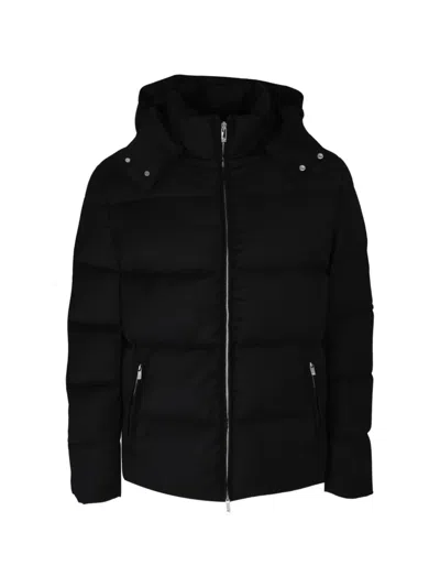Tombolini Quilted Hooded Jacket In Black