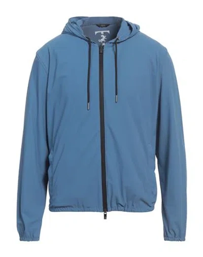 Tombolini Running Man Jacket Slate Blue Size 44 Polyamide, Elastane