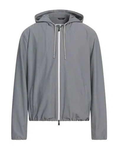 Tombolini Running Man Sweatshirt Light Grey Size 42 Polyamide, Polyester, Elastane