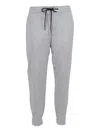 Tombolini Tapered Fit Running Pants With Textured Fabric In Gray