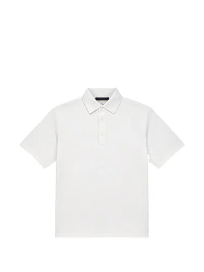 Tombolini Short-sleeve Polo Shirt In White