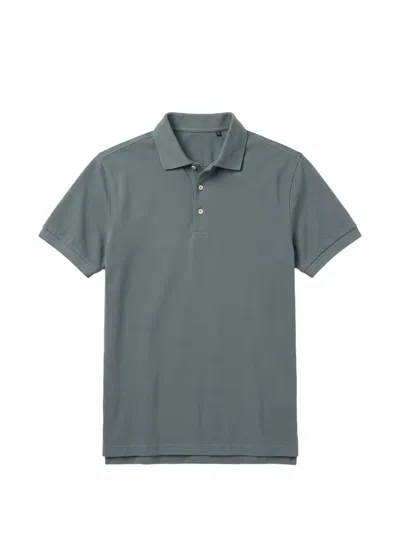 Tombolini Short-sleeve Polo Shirt In Gray