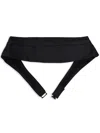 Tombolini Silk Cummerband In Black