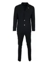 Tombolini Single-breasted Suit In Black