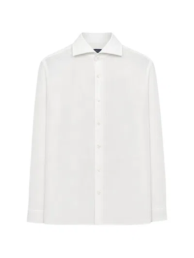 Tombolini Spread-collar Long-sleeve Shirt In Multi