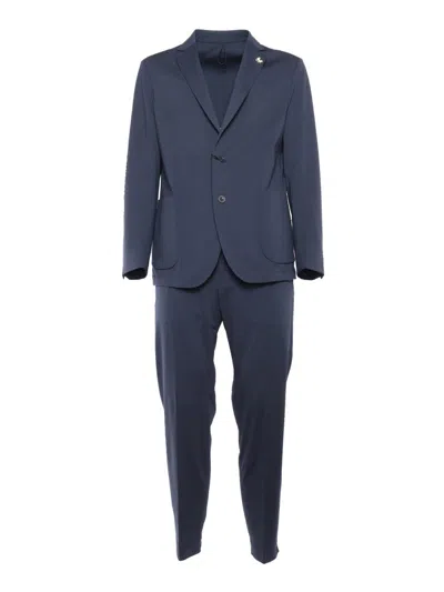 TOMBOLINI TAILORED RUNNING SUIT WITH SINGLE BUTTON CLOSURE