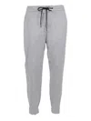 Tombolini Tapered Fit Running Pants With Textured Fabric In Gray