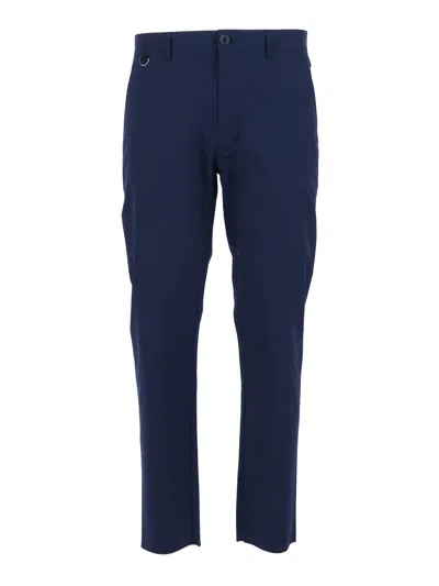 Tombolini Tmb Slim Tailored Straight-leg Pants In Blue