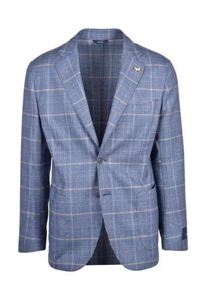 Tombolini Wool Stretch Jacket - Blue