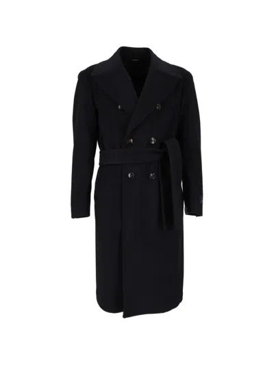 TOMBOLINI ZERO GRAVITY DOUBLE-BREASTED COAT