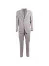 Tombolini Zero Gravity Lambswool Suit In Gray