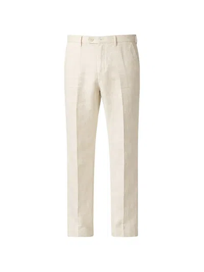 Tombolini Zero Gravity Pressed-crease Trousers In White