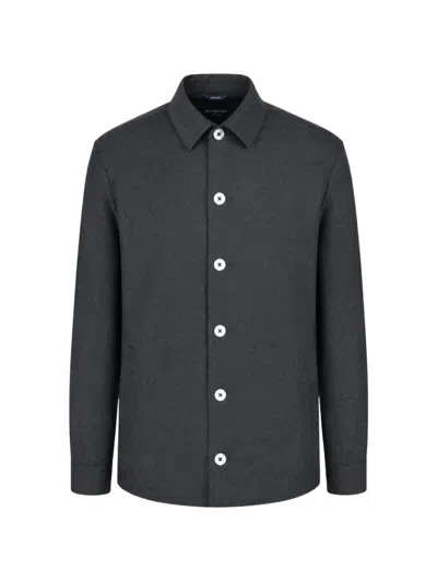 Tombolini Zero Gravity Shirt Jacket In Gray