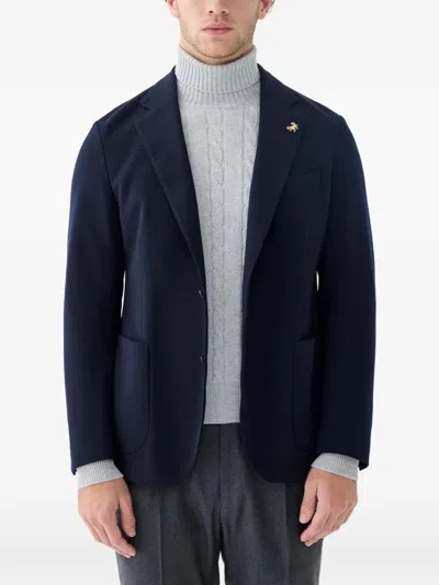 Tombolini Zero Gravity Single-breasted Blazer In Blue