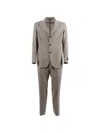 Tombolini Zero Gravity Single-breasted Wool Suit In Gray