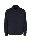 Tombolini Zero Gravity Zip-up Shirt Jacket In Blue