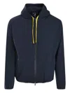 Tombolini Zip-up Hoodie In Blue