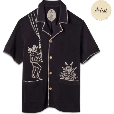 Tombolo 'agua Mágica' Cabana In Black
