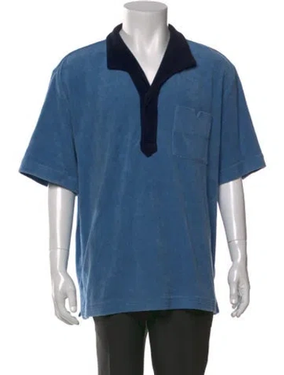 Pre-owned Tombolo Crew Neck Short Sleeve T-shirt In Blue