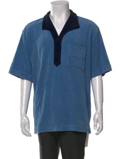 Pre-owned Tombolo Crew Neck Short Sleeve T-shirt In Blue