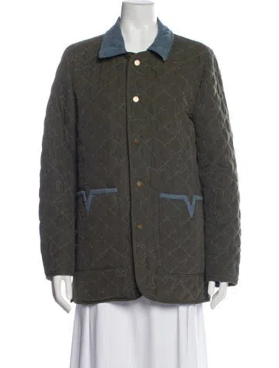 Pre-owned Tombolo Denim Jacket In Gray