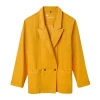 Tombolo Easy-going Jacket In Yellow