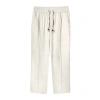 Tombolo Easy-going Pants In Sand Linen