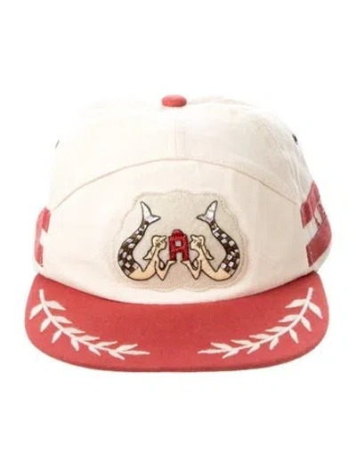 Pre-owned Tombolo Embellished Snapback In Neutrals