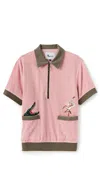 Tombolo 'flamingo Tartare' Cabana Shirt Pink In Pink