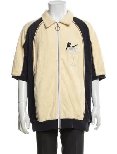 Pre-owned Tombolo Graphic Print Jacket In Neutrals