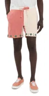 Tombolo Gusanito!' Cabana Shorts Pink In Pink