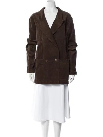 Pre-owned Tombolo Jacket In Brown