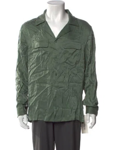 Pre-owned Tombolo Long Sleeve Shirt In Green