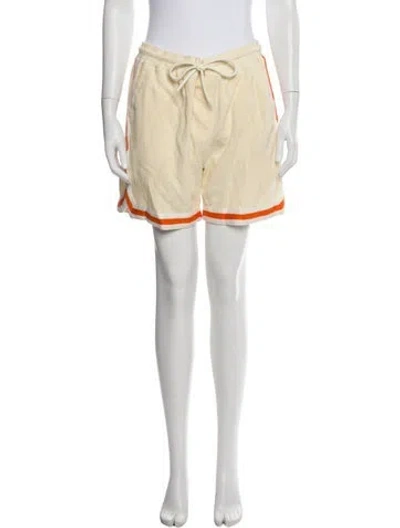 Pre-owned Tombolo Mini Shorts In Neutral