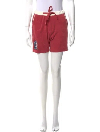Pre-owned Tombolo Mini Shorts W/ Tags In Red