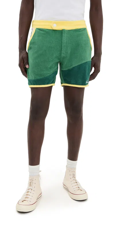 Tombolo 'mulligan' Golf Cabana Shorts Green