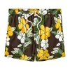 Tombolo Night Bloom Swim Trunks In Brown
