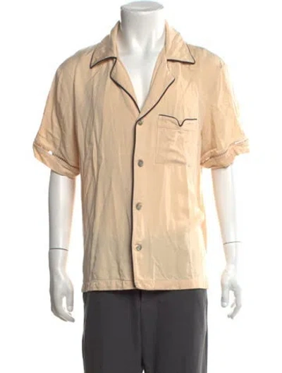 Pre-owned Tombolo Short Sleeve Shirt In Neutrals