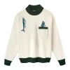 Tombolo 'the Angler' Sweater In Ivory