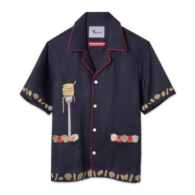 Tombolo 'vongole!' Cabana In Navy