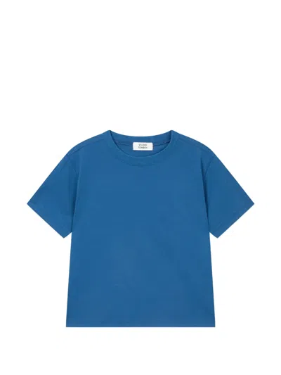 Tomboy Back Print T-shirt In Blue