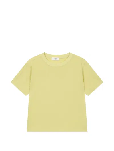 Tomboy Back Print T-shirt In Yellow