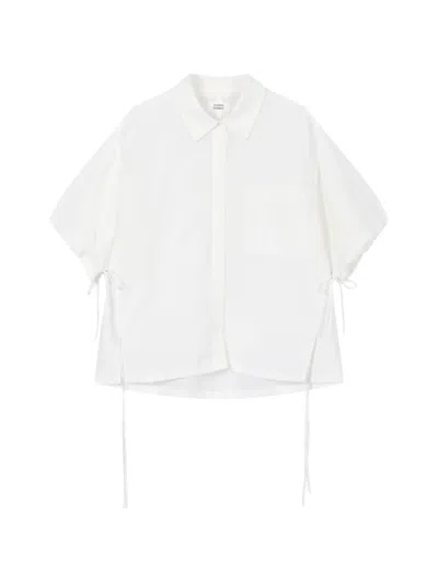 Tomboy Balloon-sleeve Shirt In Animal Print