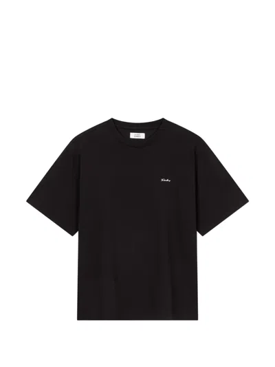 Tomboy Butterfly Print T-shirt In Black