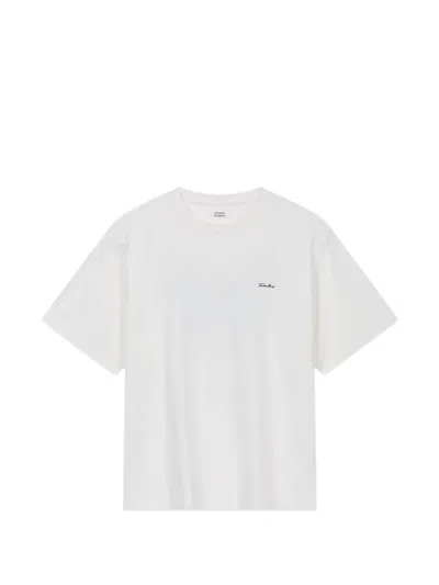 Tomboy Butterfly Print T-shirt In White