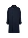 Tomboy Buttoned Coat In Blue