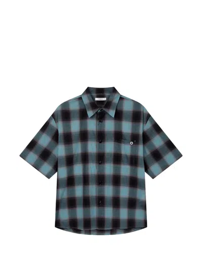 Tomboy Checkered Short-sleeve Shirt In Multi