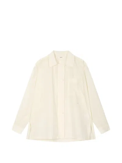 Tomboy Chest-pocket Shirt In Gold
