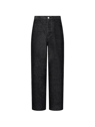Tomboy Corduroy Straight-leg Trousers In Animal Print
